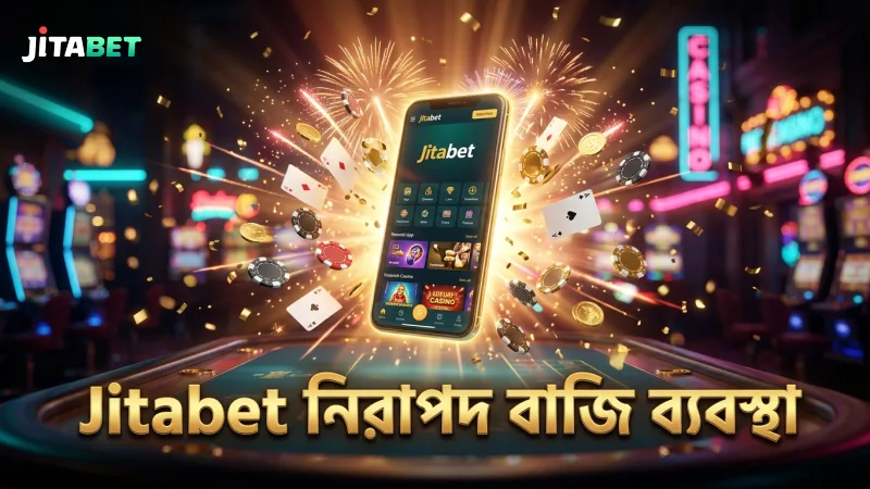 Jitabet প্ল্যাটফর্মে নিরাপত্তা নিশ্চিত করে বাজি ধরুন