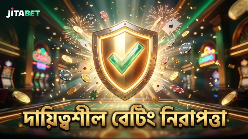 দায়িত্বশীল বেটিং নিরাপদ ও পরিমিত বাজি ধরাকে উৎসাহিত করে।