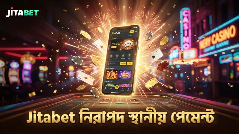 Jitabet এ স্থানীয় পেমেন্ট পদ্ধতি ব্যবহার করে দ্রুত লেনদেন করুন
