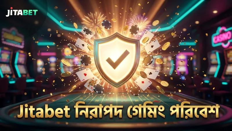 Jitabet এর নিরাপদ ও ফেয়ার গেমিং পরিবেশ নিশ্চিত করে বিশ্বাস।