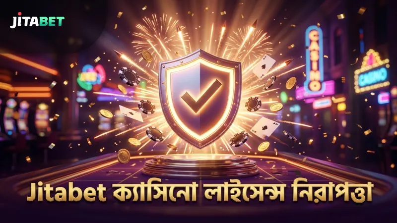 লাইসেন্স ও নিরাপত্তা নিশ্চিত করে Jitabet ক্যাসিনো বিশ্বাস যোগ্যতা।